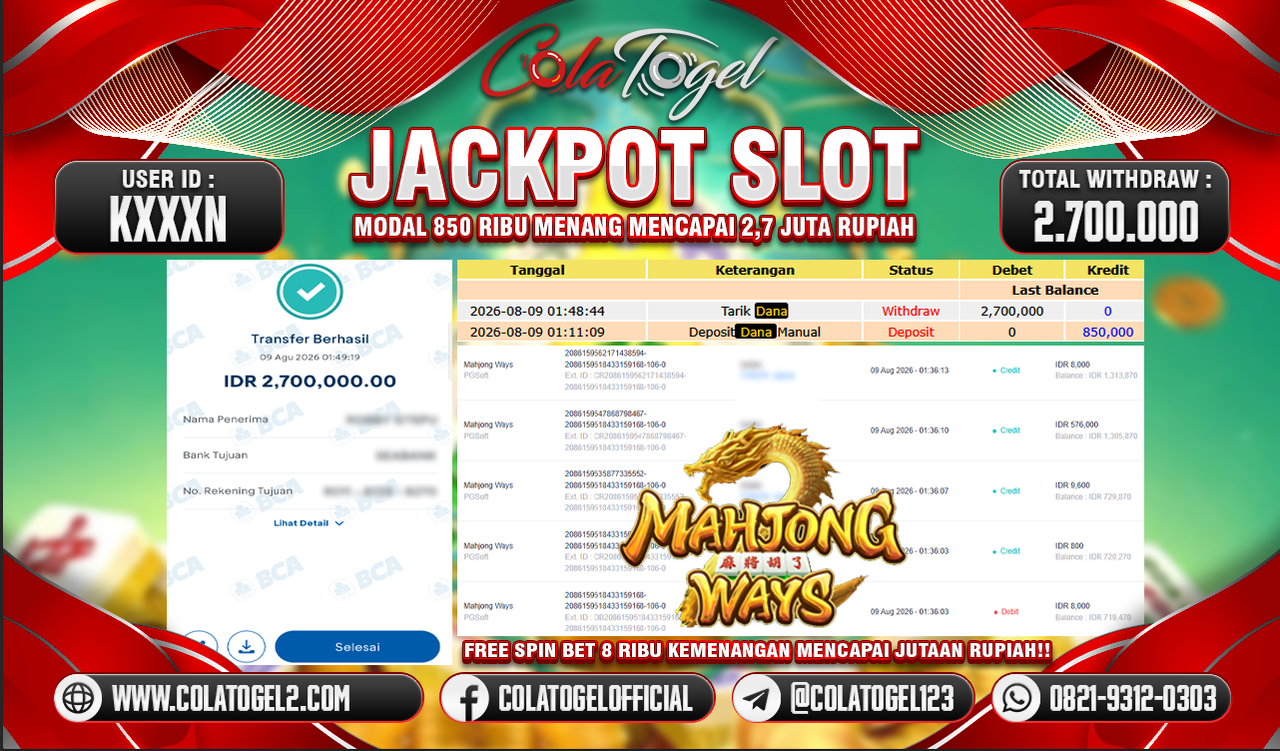 JACKPOT SLOT GACOR!!