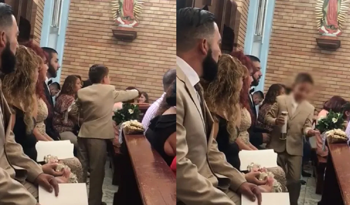 TikTok viral: Niño engaña a todos y se 'roba' el diezmo de una iglesia