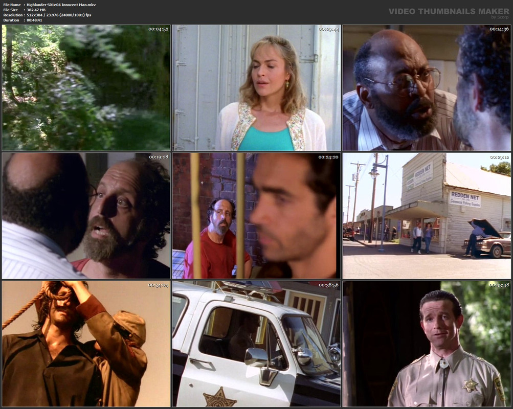 Highlander S01e04 Innocent Man.mkv