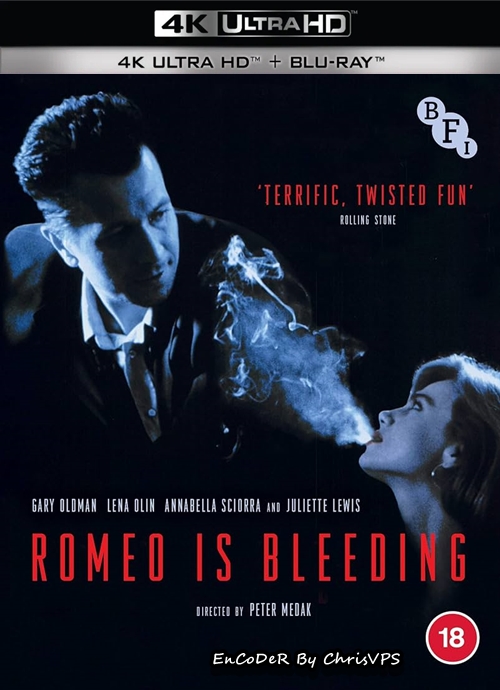 Krwawy Romeo / Romeo Is Bleeding (1993) MULTI.HDR.2160p.BluRay.DTS.HD.MA.AC3-ChrisVPS / LEKTOR i NAPISY