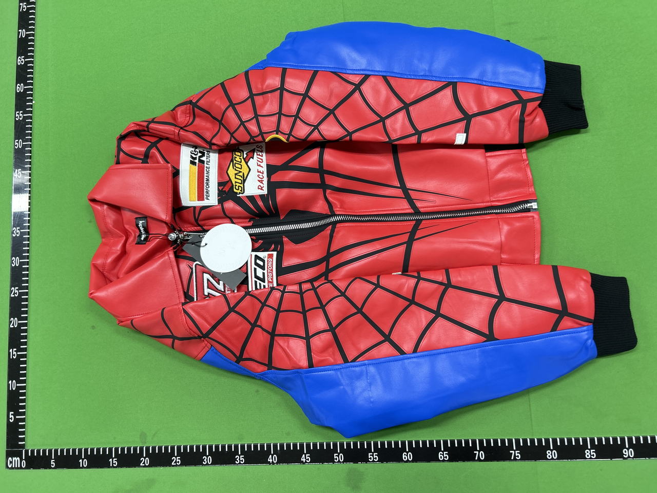 Supreme Vanson Spider-Man Jacket QC reference view 2