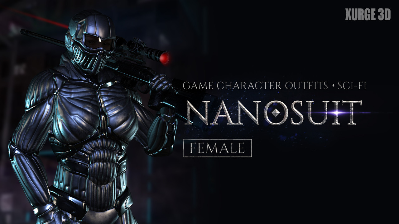 [reallusion-cloth-shoes] Nanosuit_Female