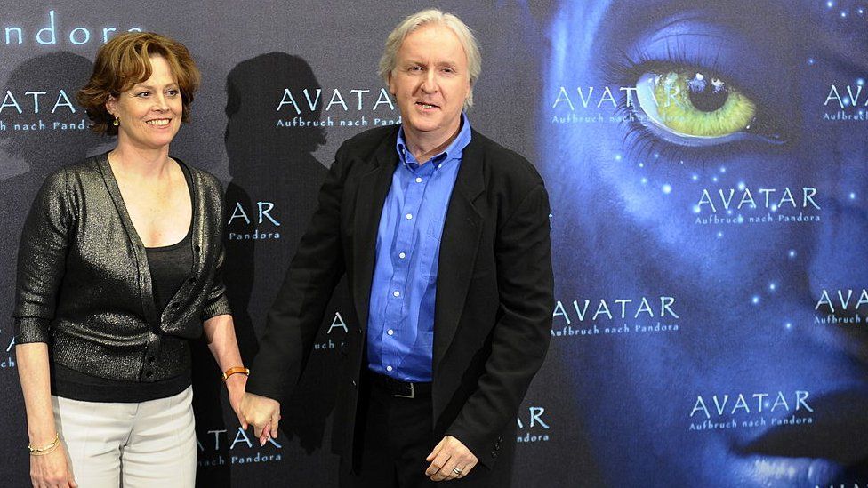 James at an event of his movie Avatar