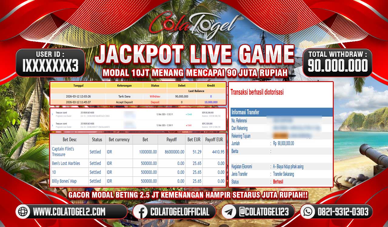 JACKPOT SLOT GACORR!!