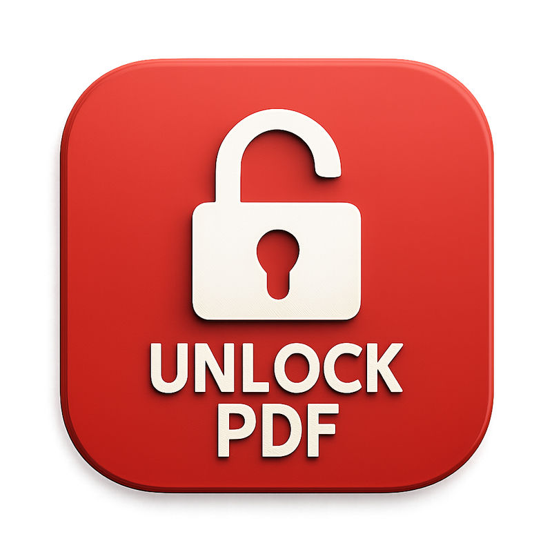 Unlock PDF Icon
