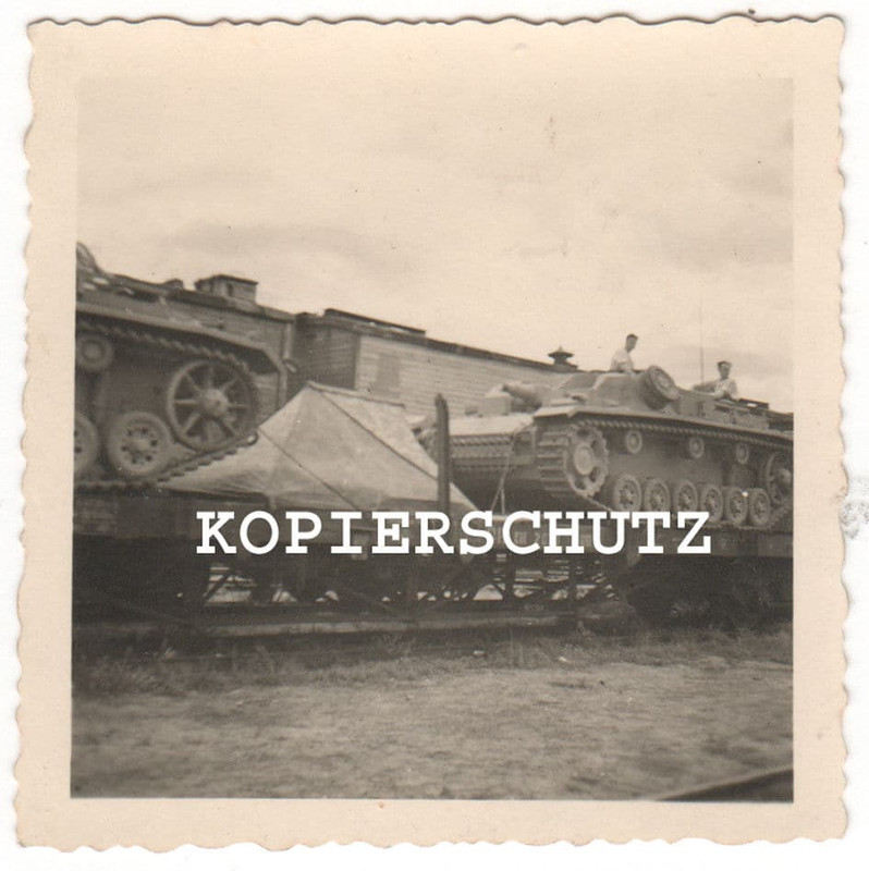 Foto Ausbildung der Sturmgeschütz Battr. 4. Luft