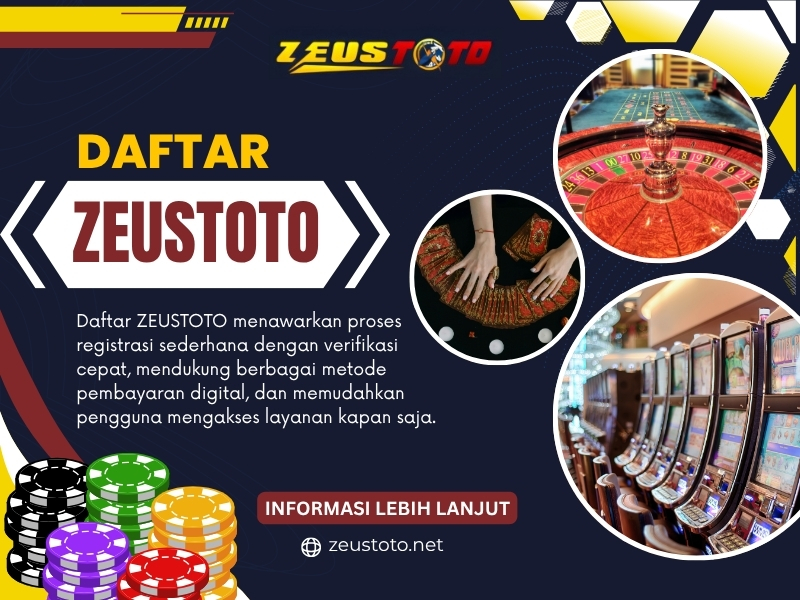 Daftar Zeustoto Online