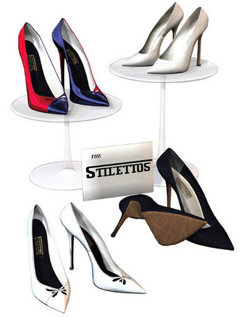 Stilettos Set - 'The Pumps'