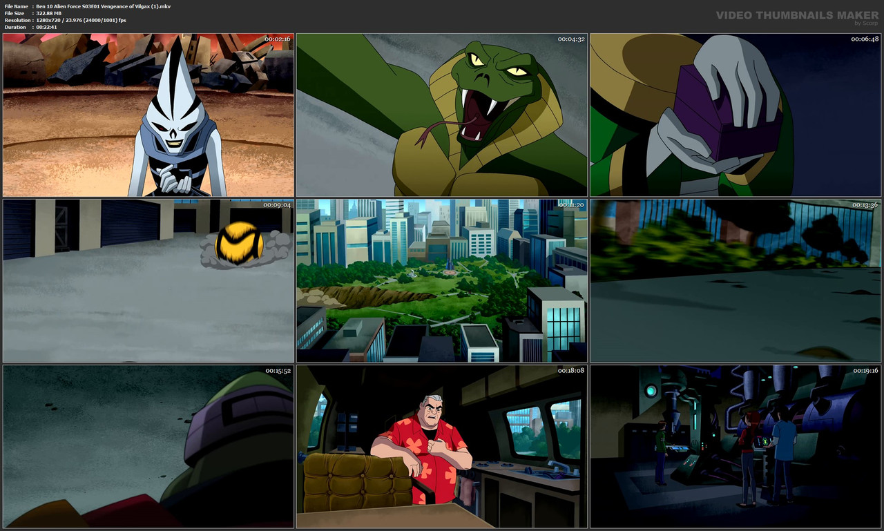 Ben 10 Alien Force S03E01 Vengeance of Vilgax (1).mkv