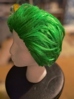 Green Short Wig