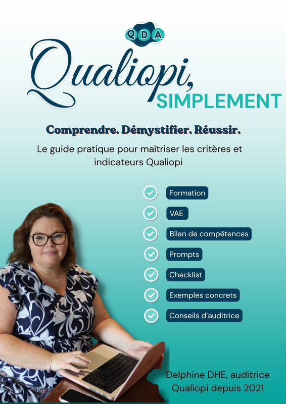 Qualiopi simplement — le livre de Delphine