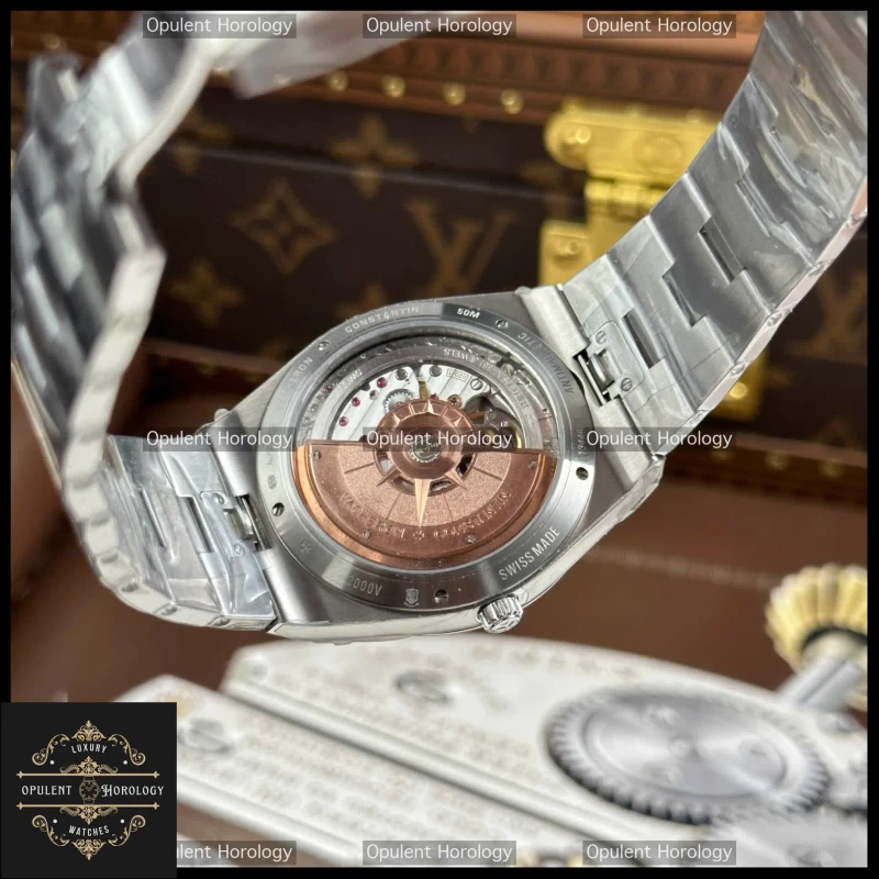 Vacheron Constantin Overseas Ultra-Thin 2000V 40mm Blue Dial Calibre 1120 - Super Clone