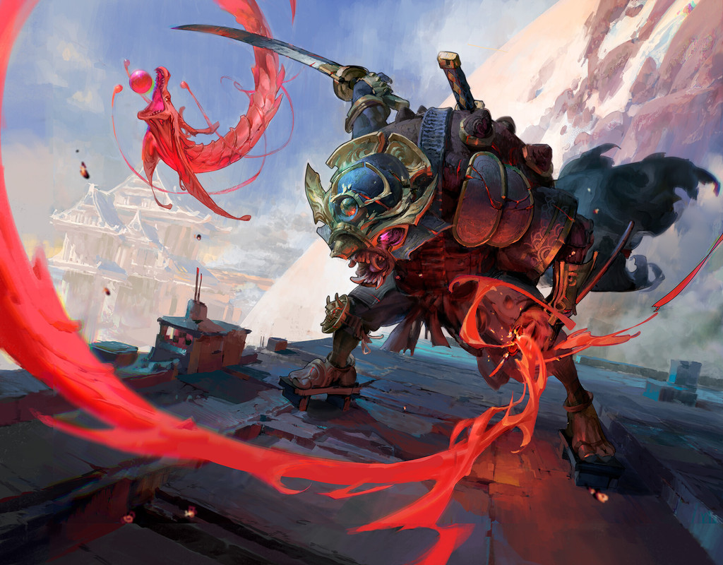 Partial Look at the Mono-Red Aggro in Magic: the Gathering Kamigawa Standard - Deathmarked: Magic: the Gathering and Other Stuff to About