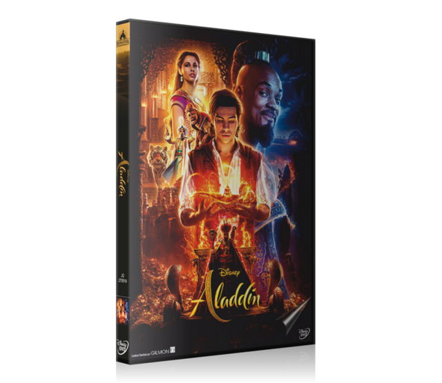 Portada - Aladdin [DVD9 Full] [Pal] [Cast/Ing/Por] [Sub:Varios] [Fantástico] [2019]