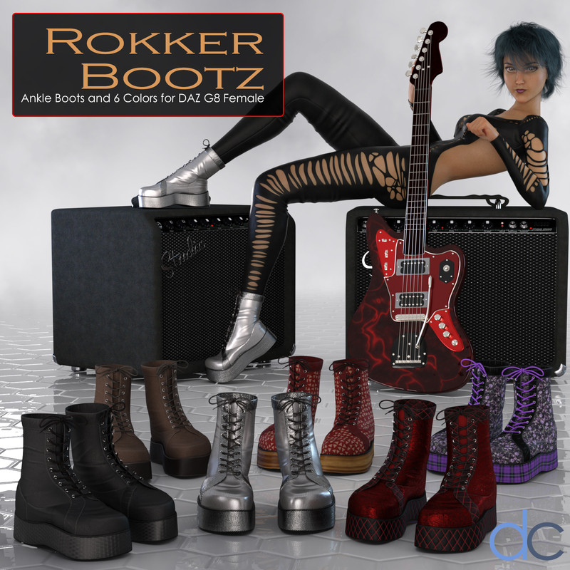 DC-RokkerBootz for G8 Female DC-RokkerBootz for G8 Female