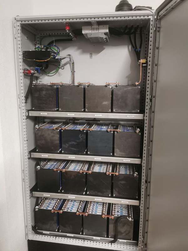 Batterie fertig