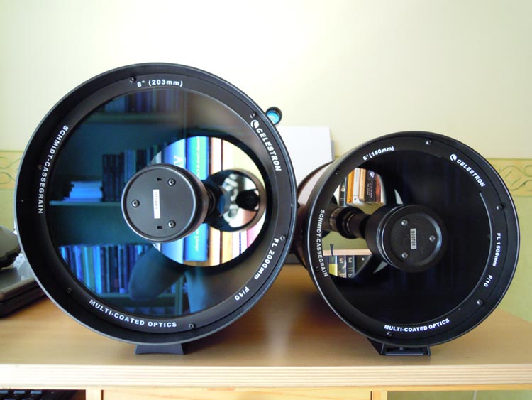 comparativa nexstar 8SE vs Nexstar 6SE