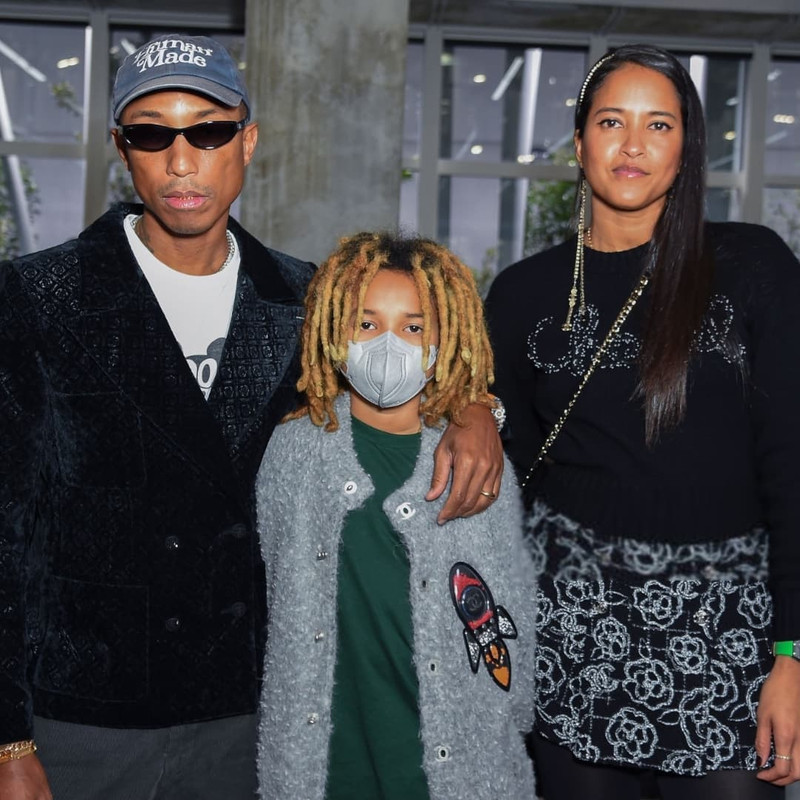 Pharrell & Co. With Kanye West, Kim Kardashian & North At Virgil Abloh's  Final Louis Vuitton Show In Miami (November 30) (2021) - The Neptunes #1  fan site, all about Pharrell Williams and Chad Hugo