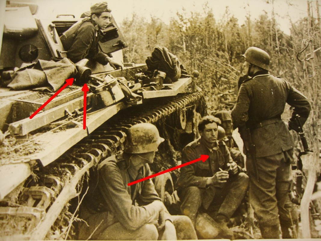 DIE PANZERMÄNNER HABEN RUHE VOR DEM STURM, Panze