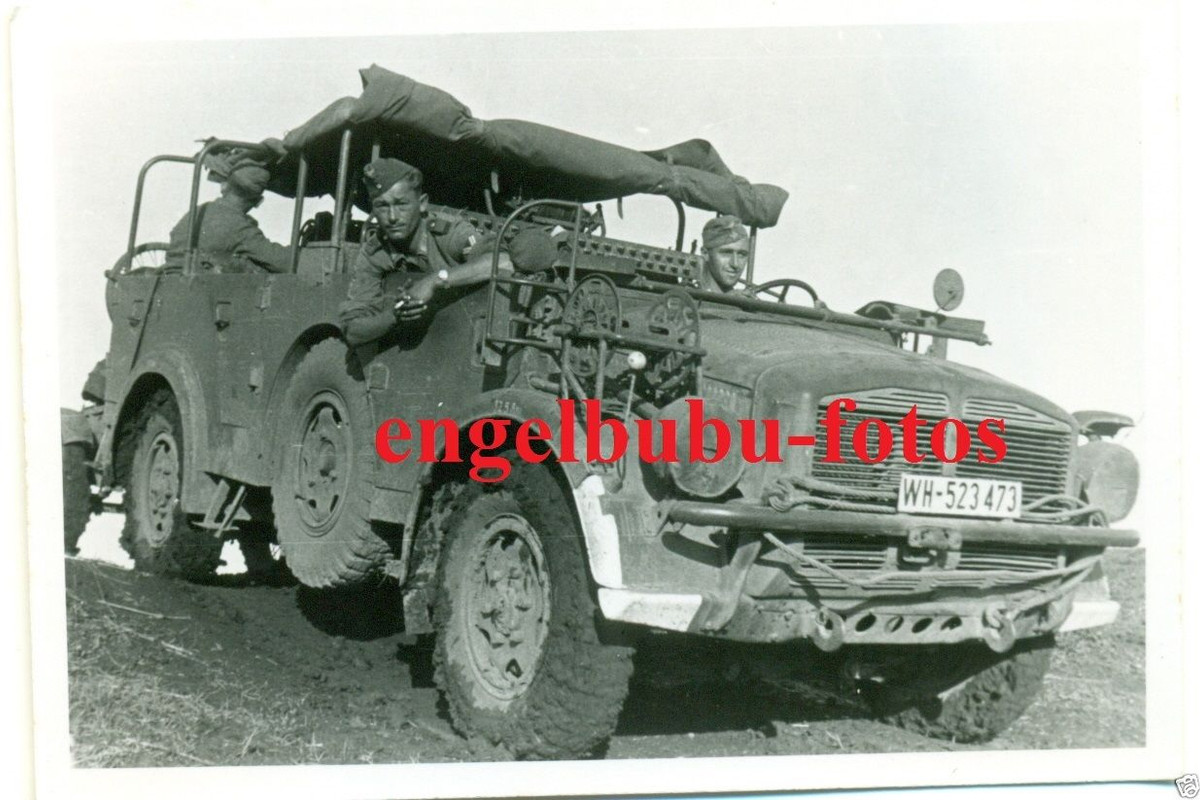 FAHRZEUG - KÜBELWAGEN - WH-523473 - TOP-RARITÄT 