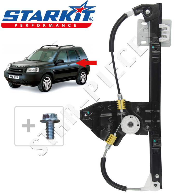 Convient à LAND ROVER Freelander Arrière Côté Droit Lève Vitre Avec Moteur