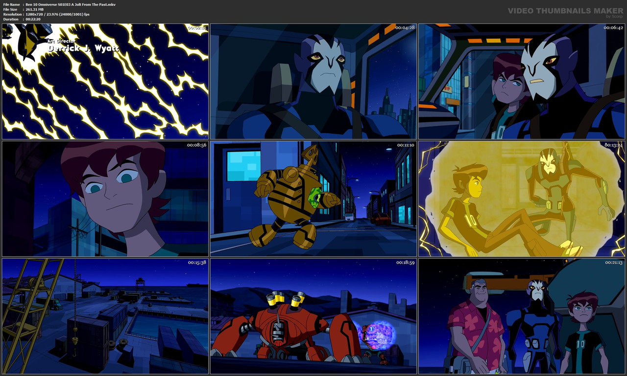 Ben 10 Omniverse S01E03 A Jolt From The Past.mkv