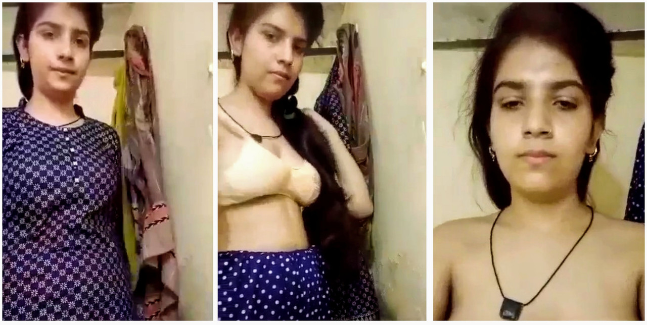Hot indian girl showing her boob in bathroom closeup