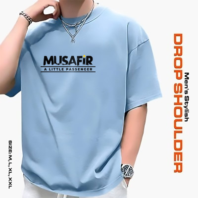 মেনস স্টাইলিশ ড্রপ শোল্ডার- t-shirt: আভিজাত্য আর আরামের সেরা মিশ্রণ