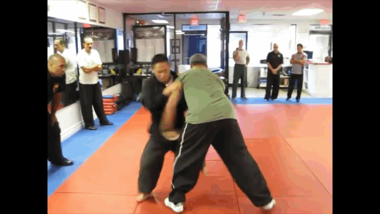 Taiji downward pull