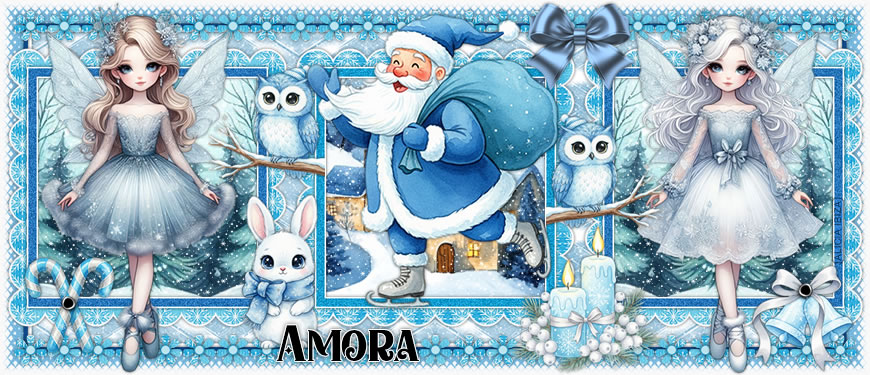Whimsical Christmas amora
