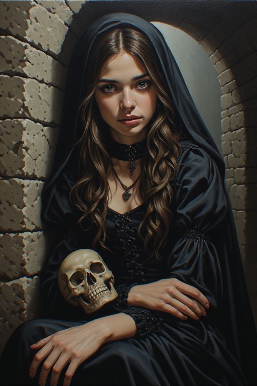 breathtaking-oil-painting-Goth-(23)