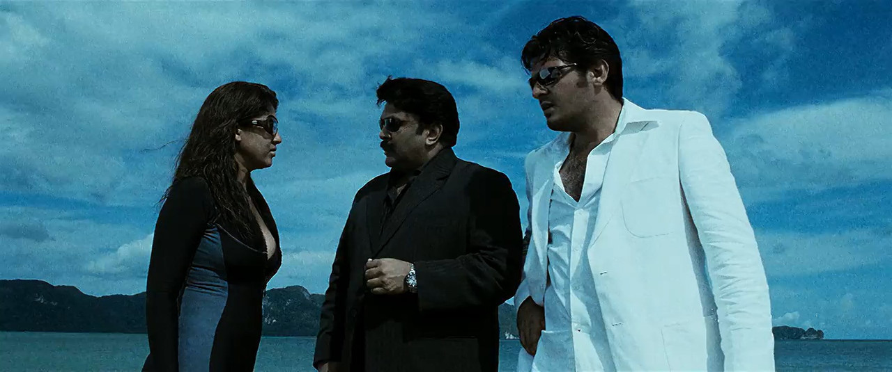 Billa 2007 BluRay [Hindi + Tamil] 480p, 720p ESub Screenshot