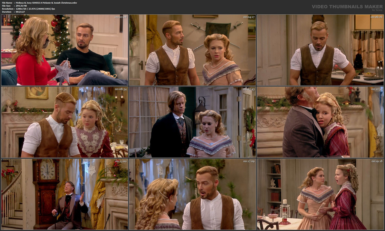 Melissa & Joey S04E02 A Melanie & Josiah Christmas.mkv