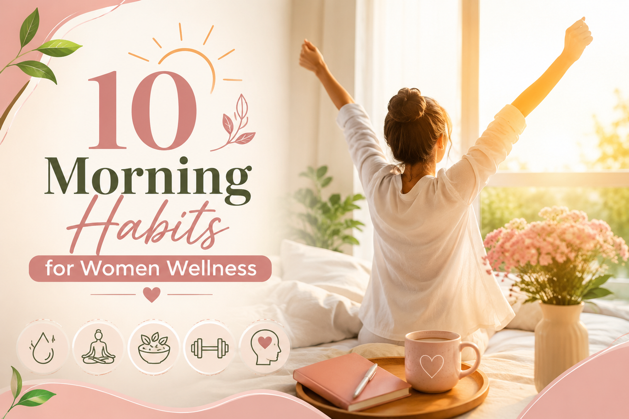 How 10 healthy habits are important for women wellness