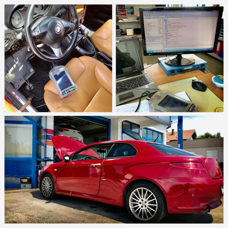 Alfa GT 1.9 16v Chip  20%, EGR, SWIRL off