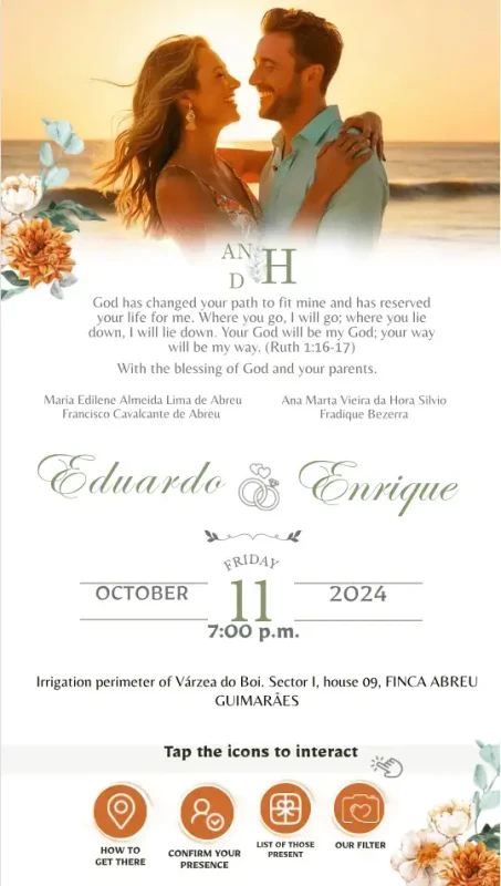 Invitation template