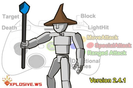 Unity Asset - Mage Warrior Mecanim Animation Pack v2.4.1