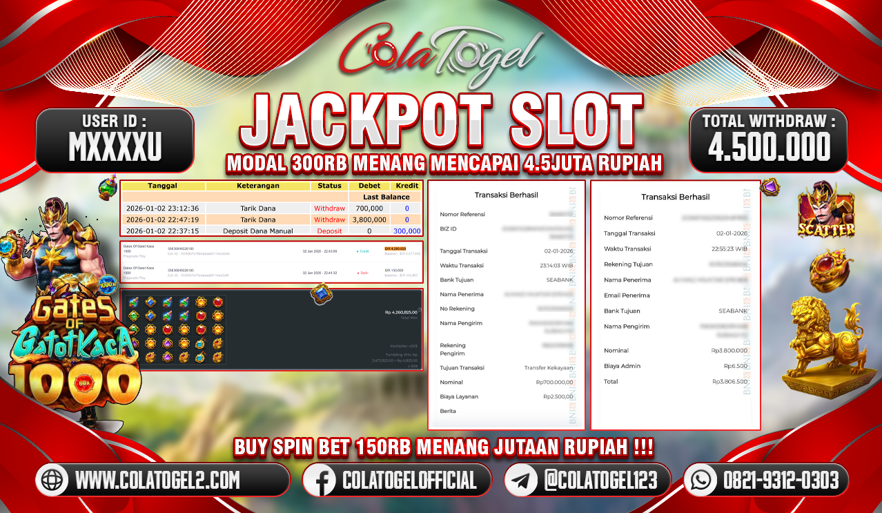 JACKPOT SLOT GACOR!!