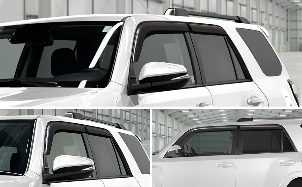 Rain Guards Vent Visors Shade For 2010-2023 Toyota 4Runner SUV In - Foto 2