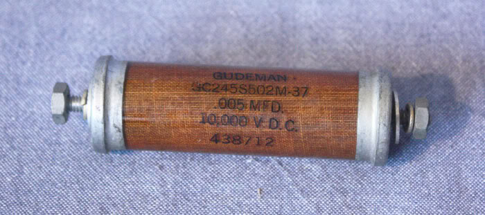 VintageGUDEMANHighVoltageCapacitorRadioParts