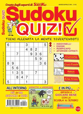 Sudoku Quiz N.35 - Marzo/Aprile 2021