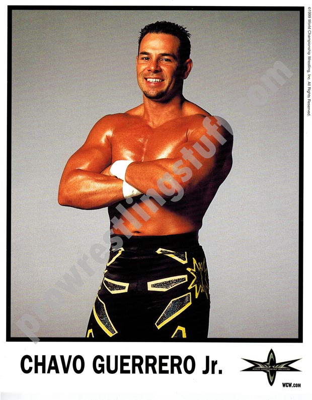Chavo Guerrero Jr WCW 8x10 promo photo