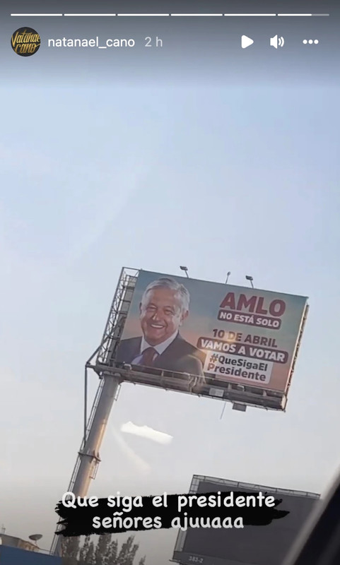 Natanael Cano esquiva la veda electoral y apoya a AMLO