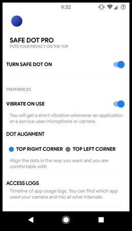 SafeDot : Privacy Indicators v3.0.3