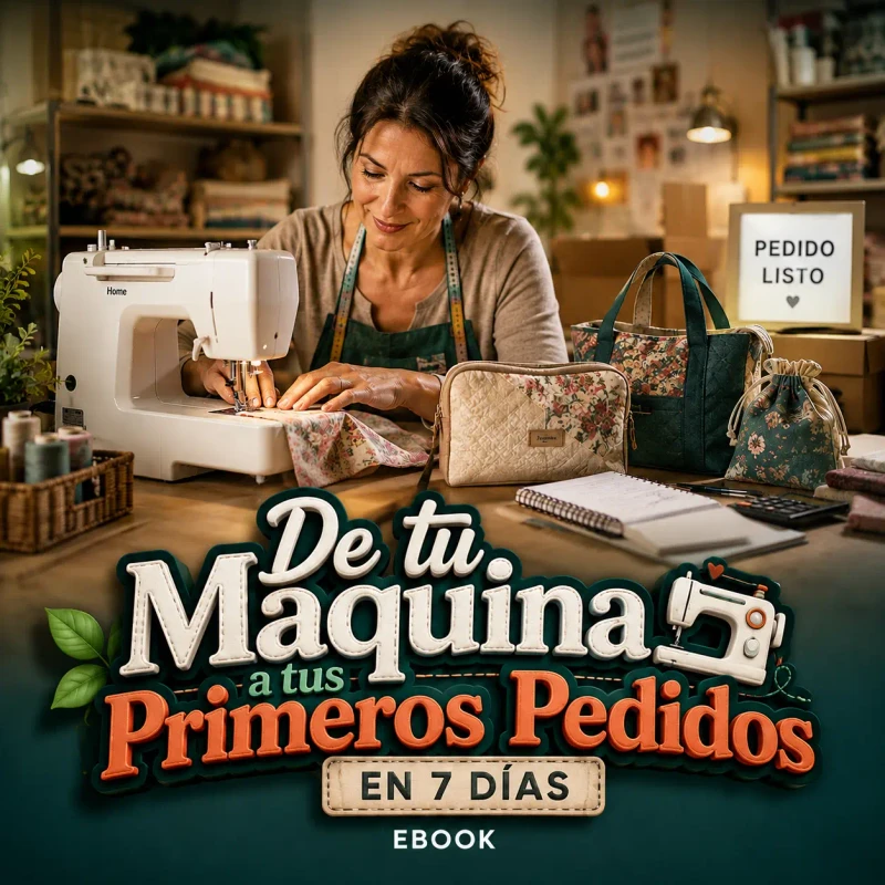 Portada del ebook De tu Máquina a tus Primeros Pedidos en 7 días