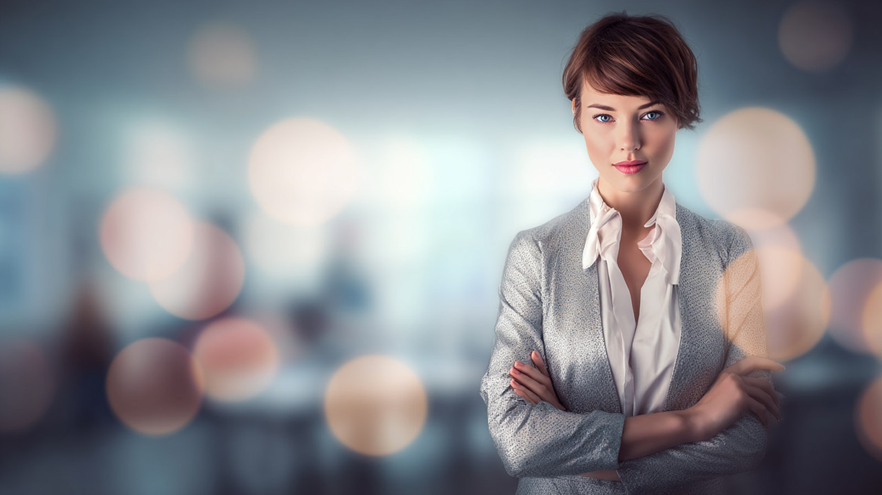 женщина-лидер