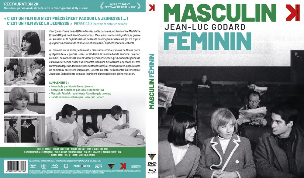 Masculin, féminin / Mužský rod, ženský rod (1966)