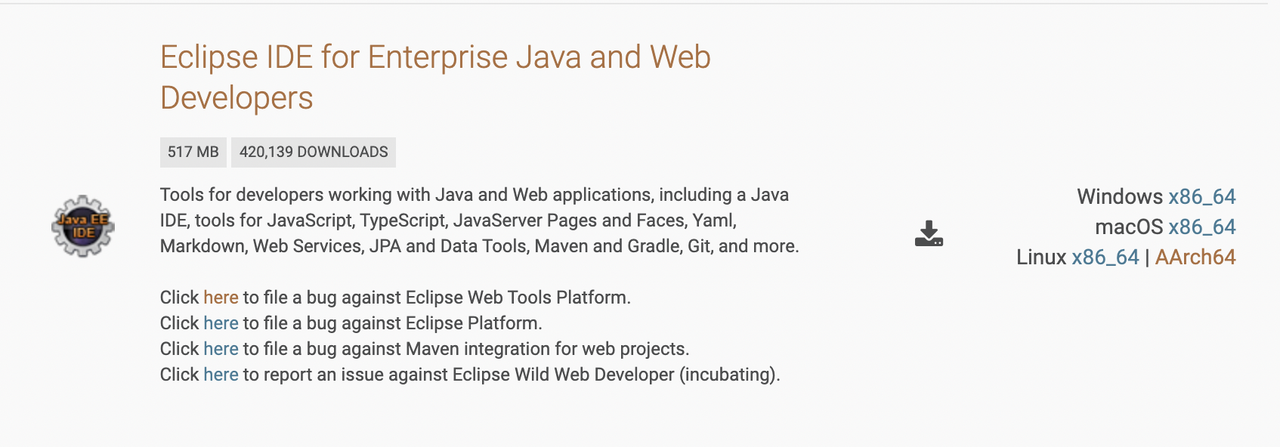 eclipse ide for mac os sierra eclipse ide for mac os sierra