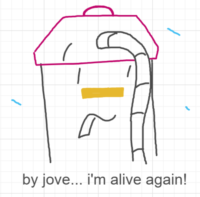 A panel from A Murder On The, episode six of the Board Boards object show by Furretwalk/WalkingFurret.