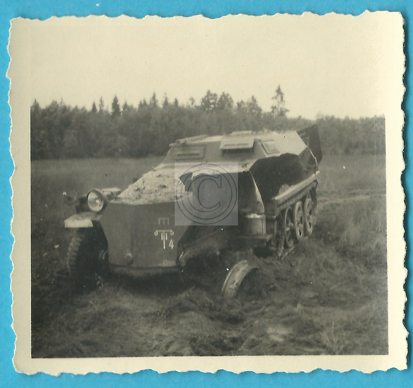 Panzer, Tank, zerstörtes SdKFz